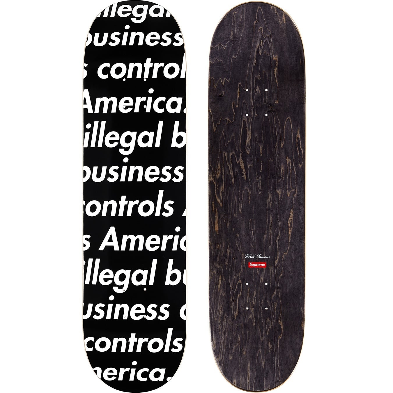 Illegal Business Skateboard view 8